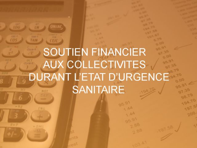 Soutien financier aux collectivit&eacute;s