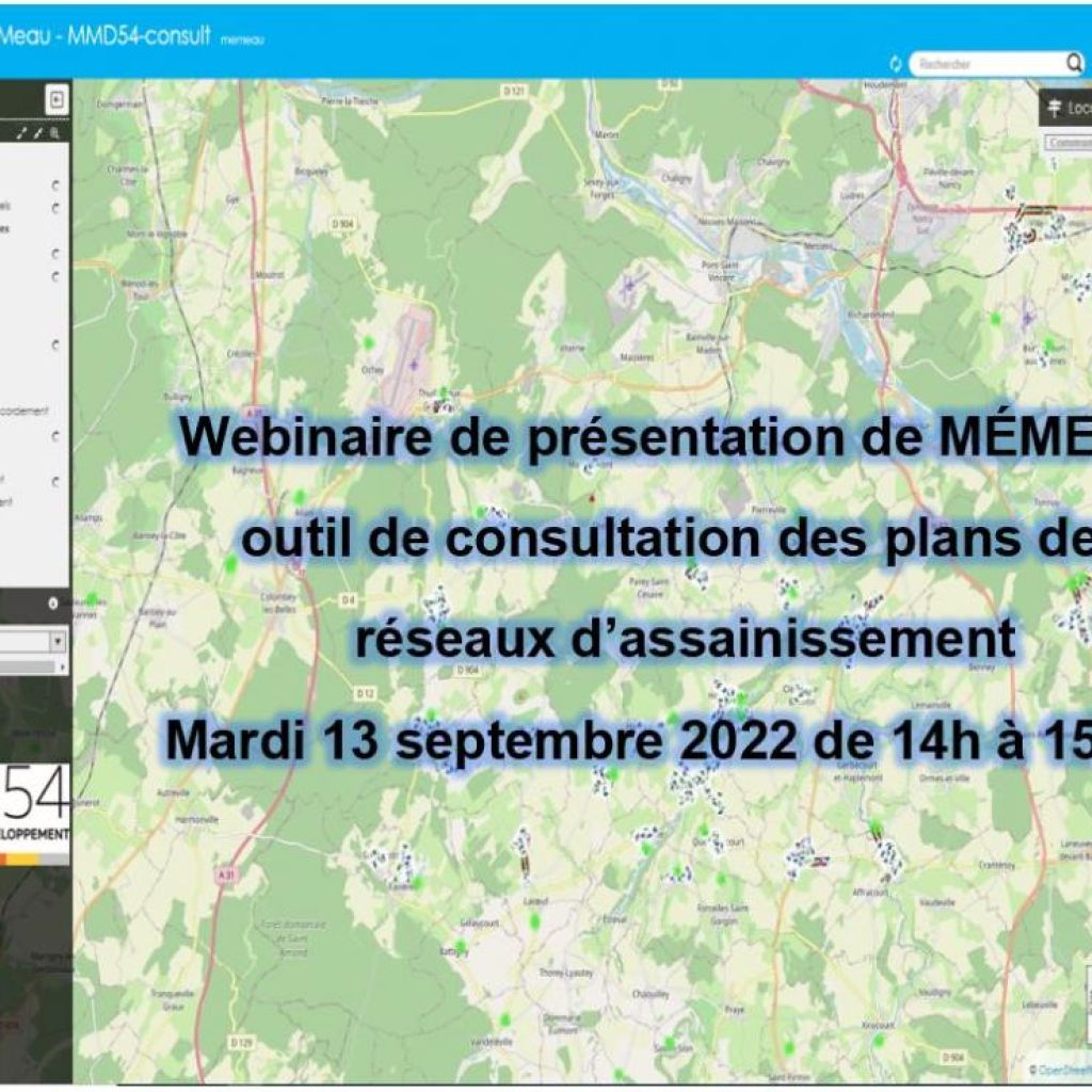 Webinaire de pr&eacute;sentation de M&Eacute;MEAU du 13/09/2022